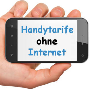 Handyvertrag ohne Internet