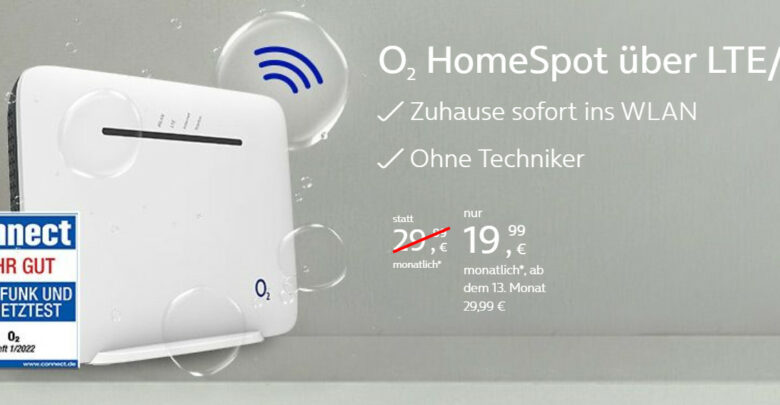 ohne Vertrag via WLAN Homespot im Vergleich